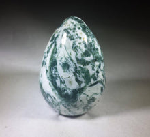 Load image into Gallery viewer, TREE AGATE EGG Natural Stone Hand Carved Gemstone Egg