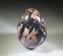 Load image into Gallery viewer, RHODONITE EGG Natural Stone Hand Carved Gemstone Egg