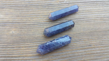 Load image into Gallery viewer, NATURAL IOLITE Double Terminated Gemstone Crystal Pencil Point (One)