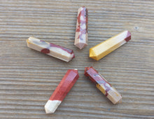 Load image into Gallery viewer, NATURAL MOOKAITE JASPER Double Terminated Gemstone Crystal Pencil Point (One)