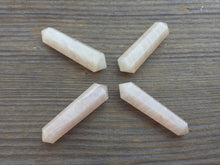 Load image into Gallery viewer, NATURAL MOONSTONE Double Terminated Gemstone Crystal Pencil Point (One)