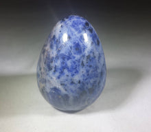Load image into Gallery viewer, SODALITE Natural Stone Hand Carved Gemstone Egg