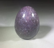 Load image into Gallery viewer, LEPIDOLITE Natural Stone Hand Carved Gemstone Egg