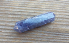 Load image into Gallery viewer, NATURAL IOLITE Double Terminated Gemstone Crystal Pencil Point (One)