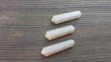 Load image into Gallery viewer, NATURAL MOONSTONE Double Terminated Gemstone Crystal Pencil Point (One)