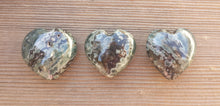 Load image into Gallery viewer, NATURAL RAINFOREST RHYOLITE Gemstone Puffy Heart 40-45mm