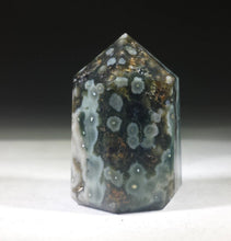 Load image into Gallery viewer, NATURAL RAINFOREST RHYOLITE Carved Faceted Point Gemstone Crystal Point