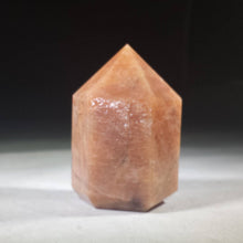 Load image into Gallery viewer, NATURAL PEACH MOONSTONE Carved Faceted Point Gemstone Crystal Point