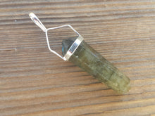 Load image into Gallery viewer, Natural LABRADORITE Crystal D - Point Pendant Gemstone