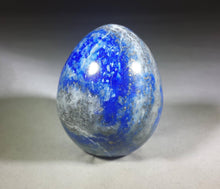 Load image into Gallery viewer, LAPIS LAZULI EGG Natural Stone Hand Carved Gemstone Egg