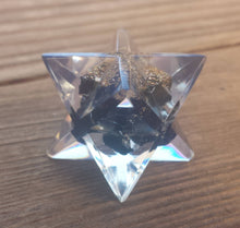 Load image into Gallery viewer, ORGONE BLACK TOURMALINE Gemstone Merkaba Star Orgone