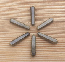 Load image into Gallery viewer, NATURAL GOLD OBSIDIAN Double Terminated Gemstone Crystal Pencil Point (One)