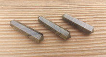 Load image into Gallery viewer, NATURAL GOLD OBSIDIAN Double Terminated Gemstone Crystal Pencil Point (One)