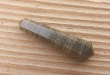 Load image into Gallery viewer, NATURAL GOLD OBSIDIAN Double Terminated Gemstone Crystal Pencil Point (One)