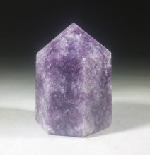 Load image into Gallery viewer, NATURAL LEPIDOLITE Carved Faceted Point Gemstone Crystal Point