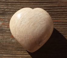 Load image into Gallery viewer, NATURAL MOONSTONE Gemstone Puffy Heart 40-45mm