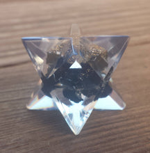 Load image into Gallery viewer, ORGONE BLACK TOURMALINE Gemstone Merkaba Star Orgone