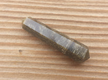 Load image into Gallery viewer, NATURAL GOLD OBSIDIAN Double Terminated Gemstone Crystal Pencil Point (One)