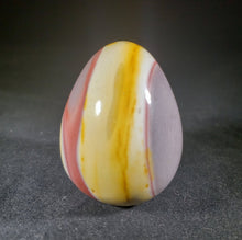 Load image into Gallery viewer, MOOKAITE JASPER EGG Natural Stone Hand Carved Gemstone Egg