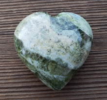 Load image into Gallery viewer, Large NATURAL VASONITE Gemstone Puffy Heart 60-70mm