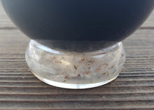 Load image into Gallery viewer, ORGONE SELENITE Gemstone Sphere Stand And Worry Stone