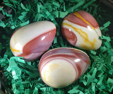 Load image into Gallery viewer, MOOKAITE JASPER EGG Natural Stone Hand Carved Gemstone Egg