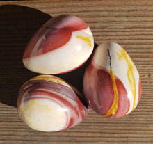 Load image into Gallery viewer, MOOKAITE JASPER EGG Natural Stone Hand Carved Gemstone Egg