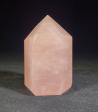 Load image into Gallery viewer, NATURAL ROSE QUARTZ Stone Carved Faceted Point Gemstone Crystal Point
