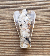 Load image into Gallery viewer, 2 INCH TOURMALATED QUARTZ Orgone Gemstone Angel