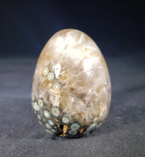 Load image into Gallery viewer, OCEAN JASPER EGG Natural Stone Hand Carved Gemstone Egg