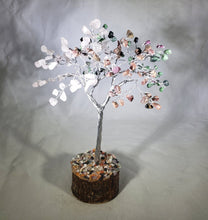 Load image into Gallery viewer, Natural LOVE Gemstone Chip Tree With 150 Stones Crystal Tree Of Life