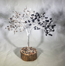 Load image into Gallery viewer, Natural BANISH BAD ENERGY Gemstone Chip Tree With 300 Stones Crystal Tree Of Life