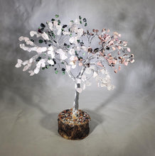 Load image into Gallery viewer, Natural LOVE Gemstone Chip Tree With 300 Stones Crystal Tree Of Life