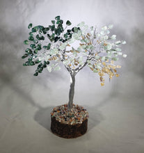 Load image into Gallery viewer, Natural PROSPERITY Gemstone Chip Tree With 300 Stones Crystal Tree Of Life