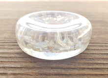 Load image into Gallery viewer, ORGONE LABRADORITE Gemstone Sphere Stand And Worry Stone