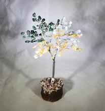 Load image into Gallery viewer, Natural PROSPERITY Gemstone Chip Tree With 150 Stones Crystal Tree Of Life