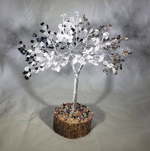 Load image into Gallery viewer, Natural BANISH BAD ENERGY Gemstone Chip Tree With 300 Stones Crystal Tree Of Life