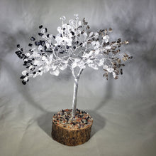 Load image into Gallery viewer, Natural BANISH BAD ENERGY Gemstone Chip Tree With 300 Stones Crystal Tree Of Life