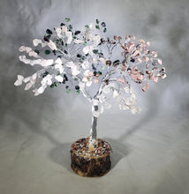 Load image into Gallery viewer, Natural LOVE Gemstone Chip Tree With 300 Stones Crystal Tree Of Life
