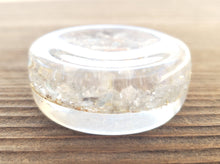 Load image into Gallery viewer, ORGONE LABRADORITE Gemstone Sphere Stand And Worry Stone