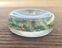 Load image into Gallery viewer, ORGONE JADE Gemstone Sphere Stand And Worry Stone