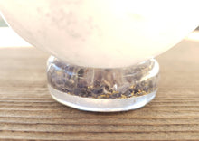 Load image into Gallery viewer, ORGONE IOLITE Gemstone Sphere Stand And Worry Stone