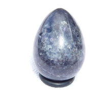 Load image into Gallery viewer, IOLITE EGG Natural Stone Hand Carved Gemstone Egg