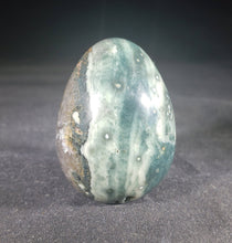 Load image into Gallery viewer, RAINFOREST RHYOLITE EGG Natural Stone Hand Carved Gemstone Egg