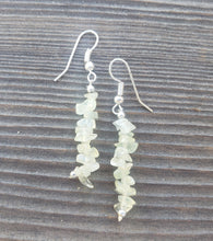 Load image into Gallery viewer, Natural PREHINITE Handmade Gemstone Chip EARRINGS