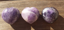 Load image into Gallery viewer, NATURAL AMETHYST Gemstone Puffy Heart 40-45mm