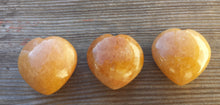 Load image into Gallery viewer, NATURAL GOLDEN QUARTZ Gemstone Puffy Heart 40-45mm