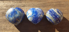Load image into Gallery viewer, NATURAL LAPIS LAZULI Gemstone Puffy Heart 40-45mm