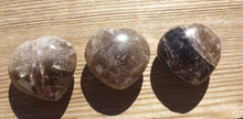 Load image into Gallery viewer, NATURAL SMOKEY QUARTZ Gemstone Puffy Heart 40-45mm