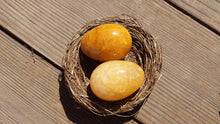 Load image into Gallery viewer, GOLDEN QUARTZ EGG Natural Stone Hand Carved Gemstone Egg